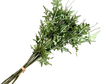 5 Stems with leaves and Multiple Floral Connectors for DIY Bouquets - 29 inches