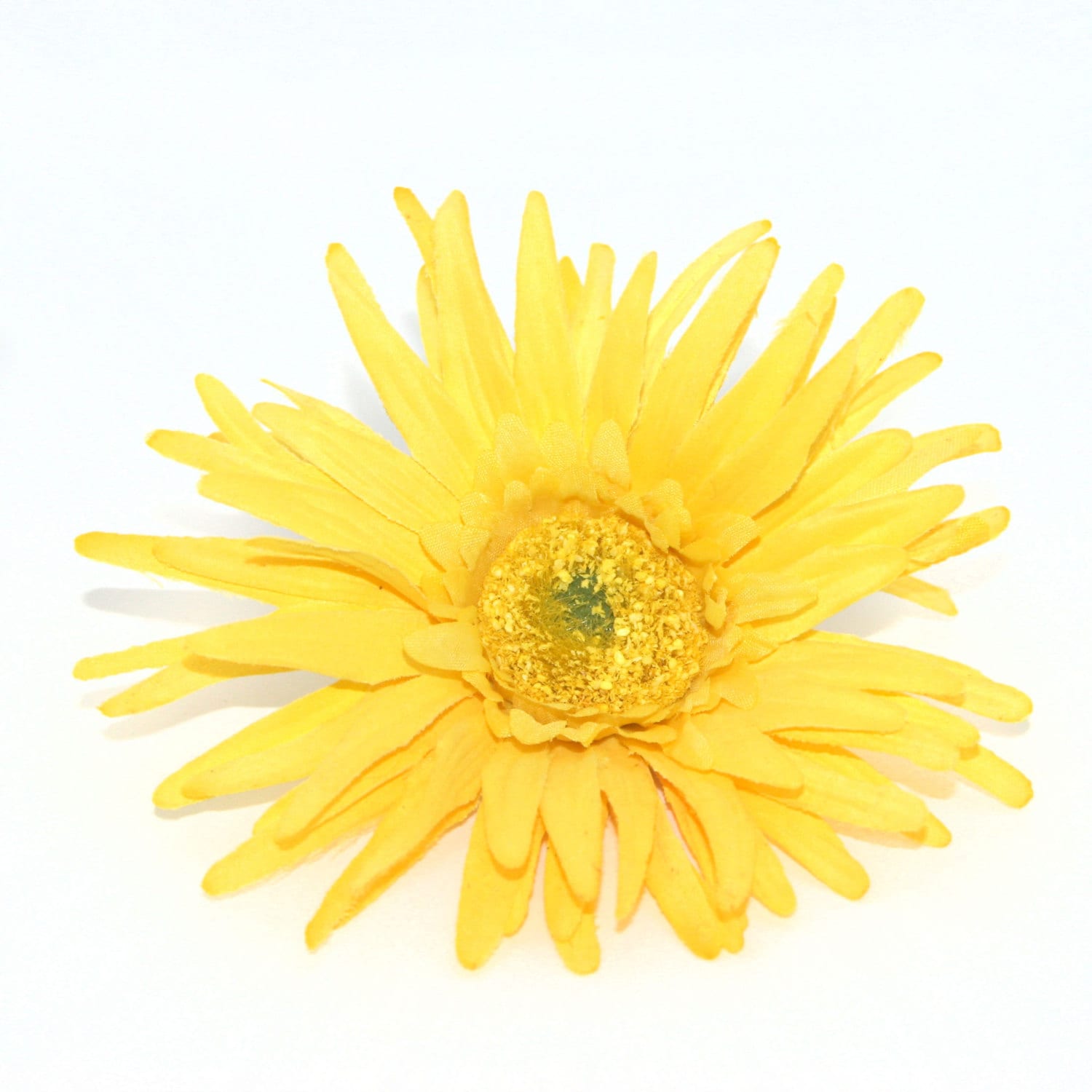 Yellow Gerbera Spider Daisy Artificial Flowers Silk Flower Etsy