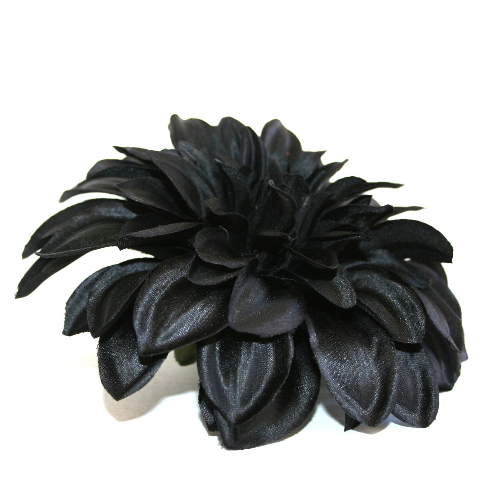 Black Magic Silk Dahlia Artificial Flower Silk Flower Etsy