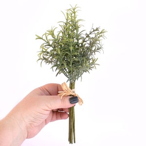 Rosemary Herb Bunch - Paper Wrapped Wired Stems - Tied with Raffia - PRE-ORDER