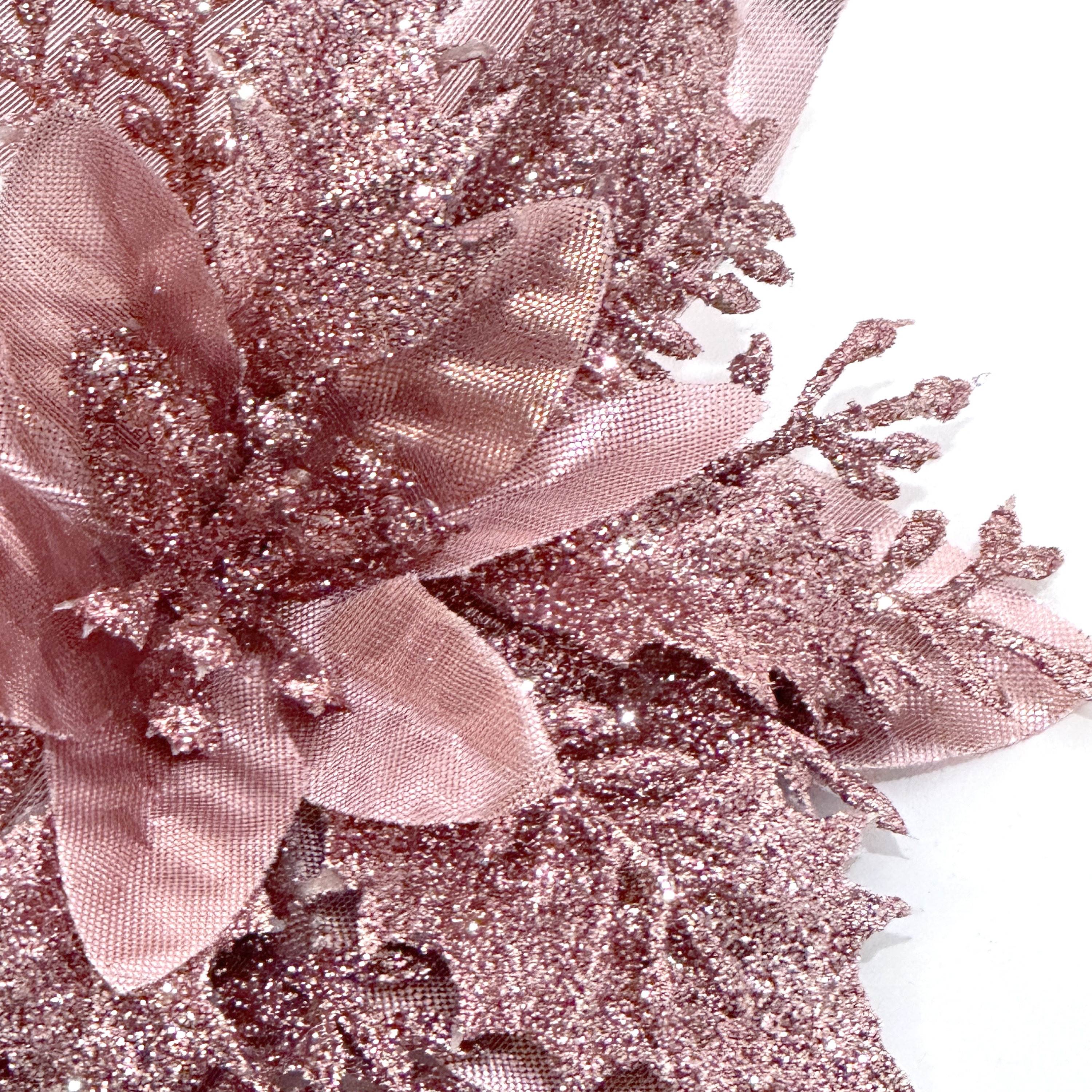How to Add Glitter to Silk Flowers - An American in Sicily
