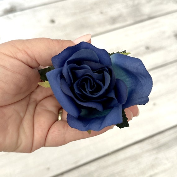 Blue Rose Pick - Artificial Flowers - Etsy