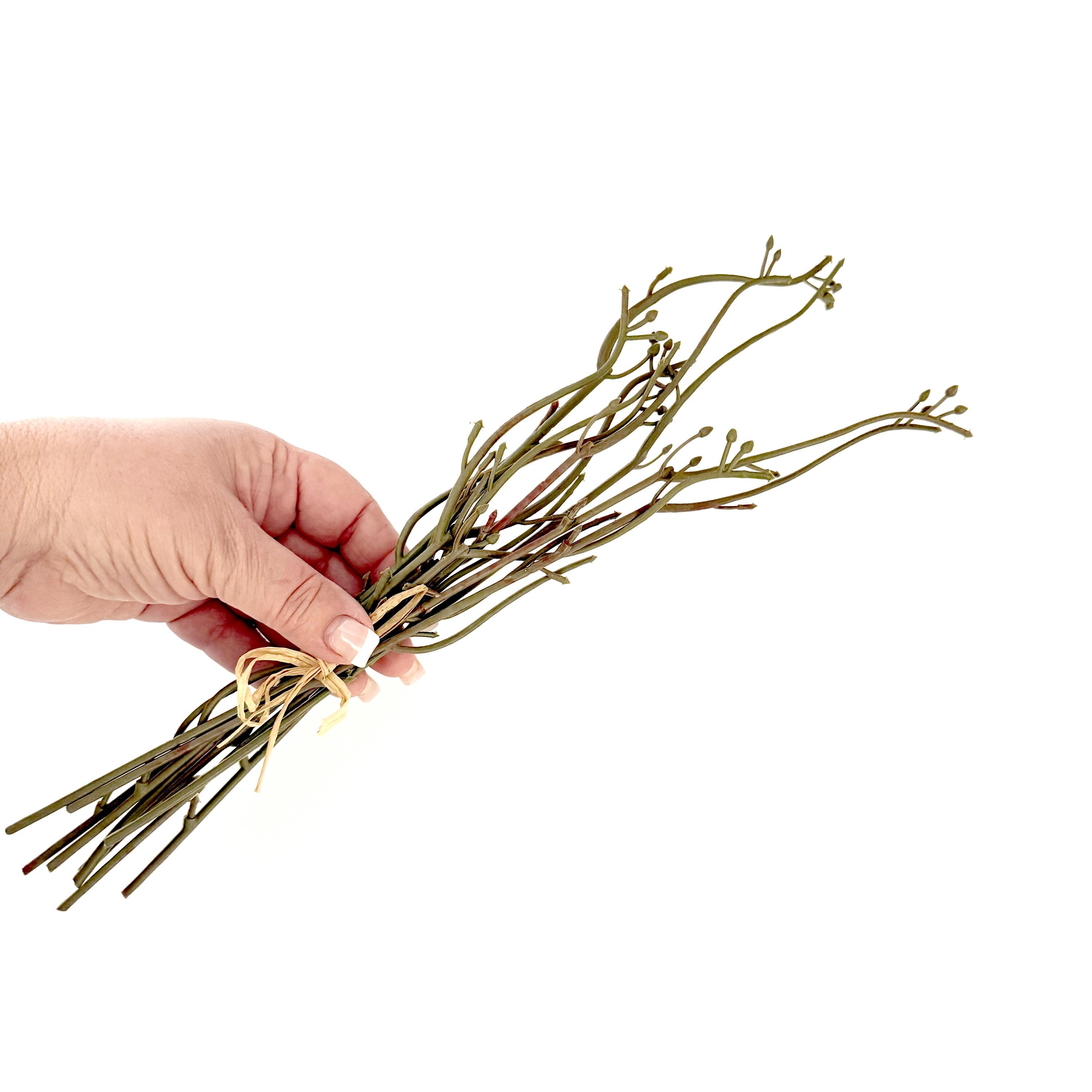 10 Curvy Stems - Artificial Floral for Smaller Flowers and Leaves - Etsy