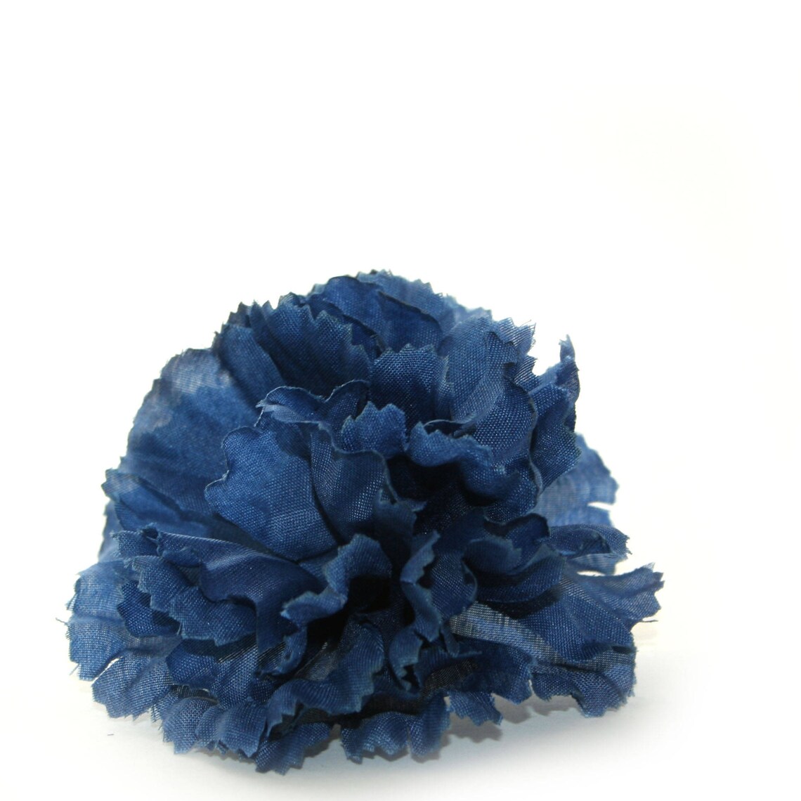 3 Bargain Navy Blue Carnations Artificial Flowers Etsy