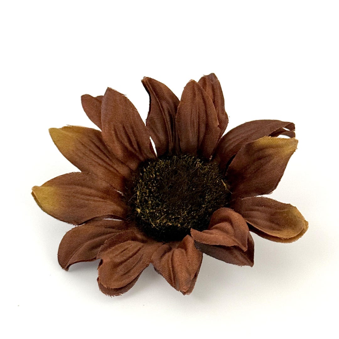 Brown Gerbera Daisy - Artificial Flowers, Silk Flowers - Etsy