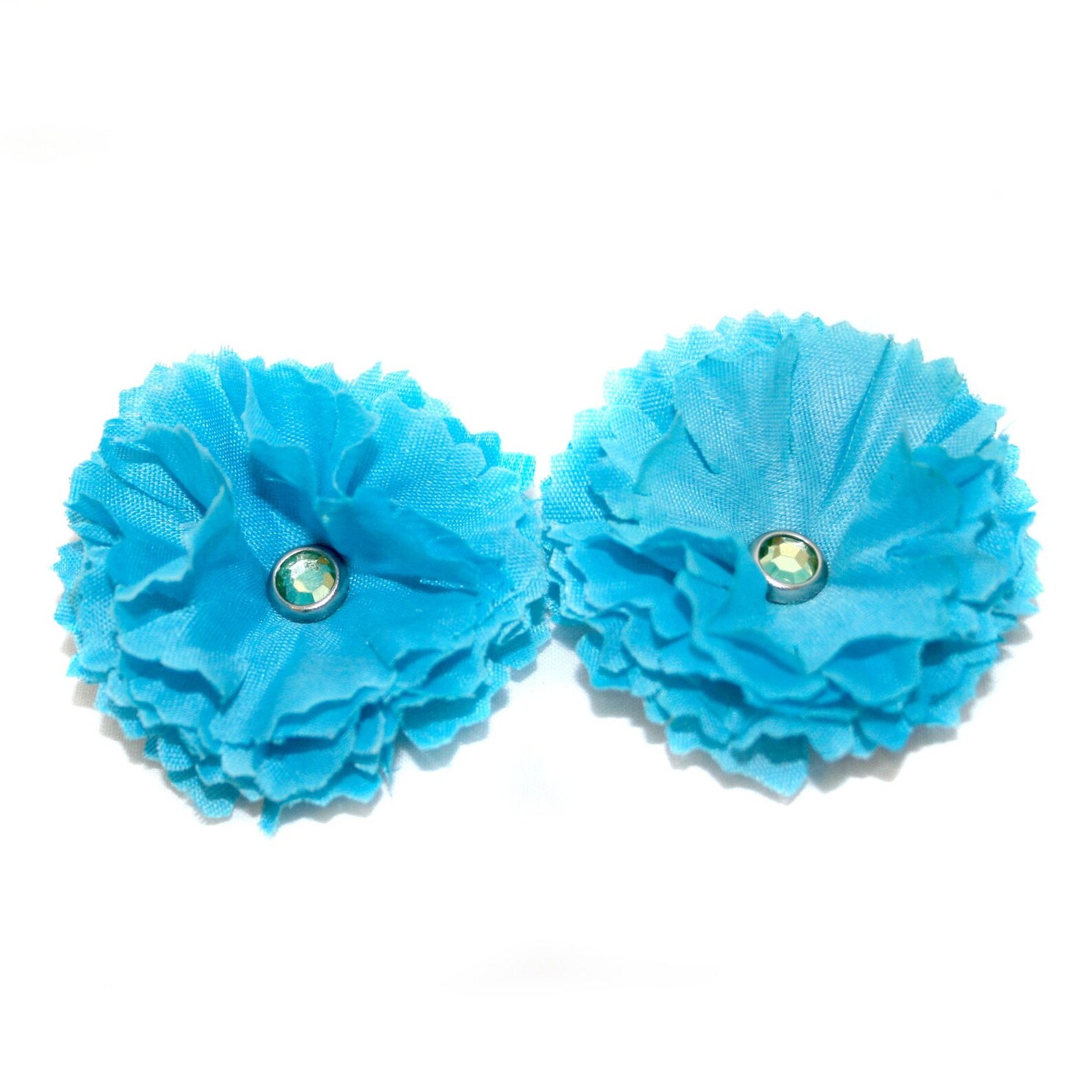 100 Turquoise Carnations Artificial Flowers PREORDER Etsy