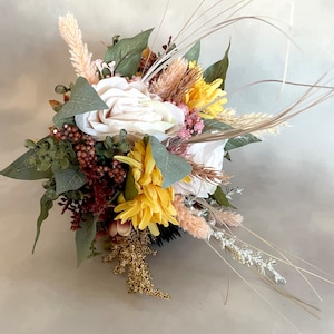 Fall Bouquet - Artificial Flowers, Silk Flowers, Autumn Bouquet