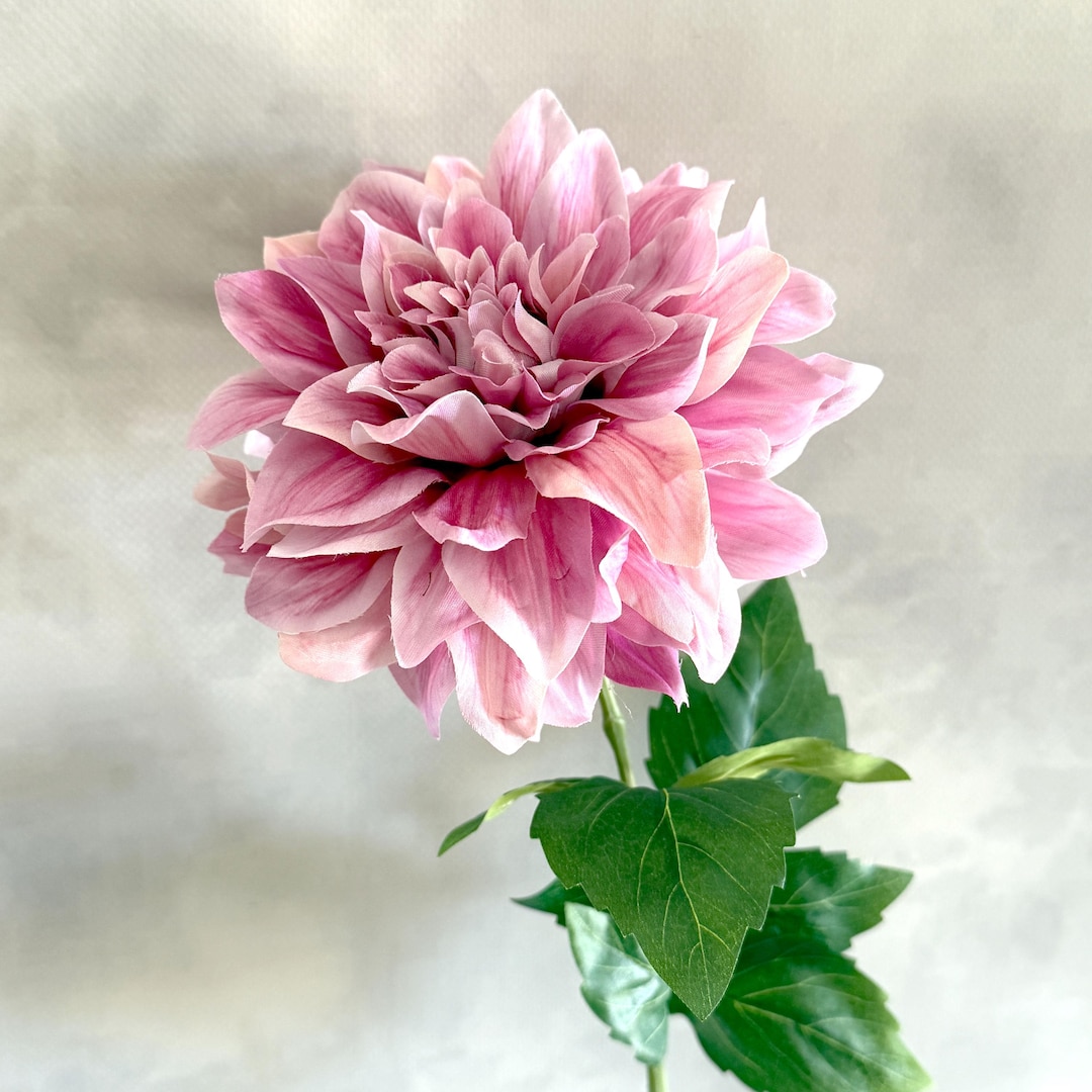 Dinner Plate Dahlia in Pinks - Artificial Flower, Silk Flower ...