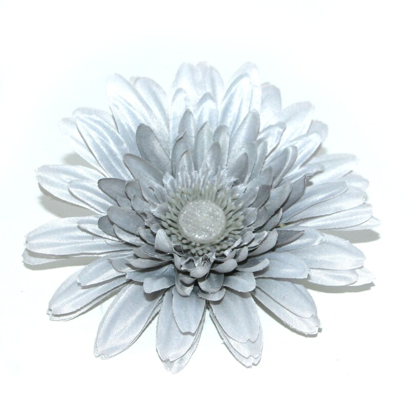 Light Grey or Gray Daisy Artificial Flowers Silk Flowers Etsy Denmark