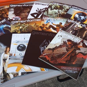 Game Informer PC Video Game Magazine lot 16