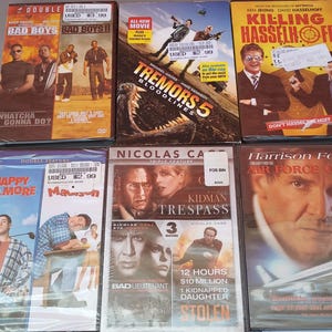 DVD 6 películas nuevas, diferentes