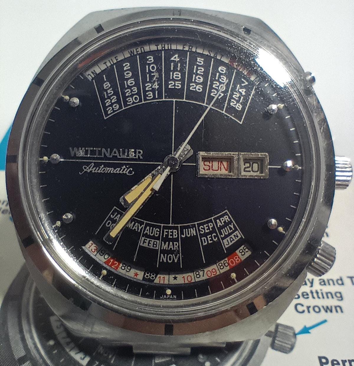 Wittnauer 2000 Stainless Steel Automatic Men