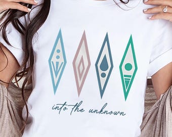 Disney Frozen 2 Into The Unknown T-shirt, Elsa Anna Arendelle Shirts, Birthday Gift Tee, Disneyworld Shirt, Disneyland Family Trip Shirt