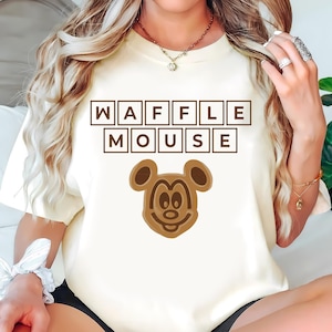 Disney Waffle Mickey Ear T-shirt, Breakfast With Chef Mickey Shirts, Birthday Gift Tee, Disneyworld Shirt, Disneyland Family Trip Shirt