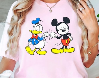 Disney Best Friends Mickey And Donald T-shirt, Mickey And Friends Shirts, Birthday Gift Tee, Disneyworld Shirt, Disneyland Family Trip Shirt