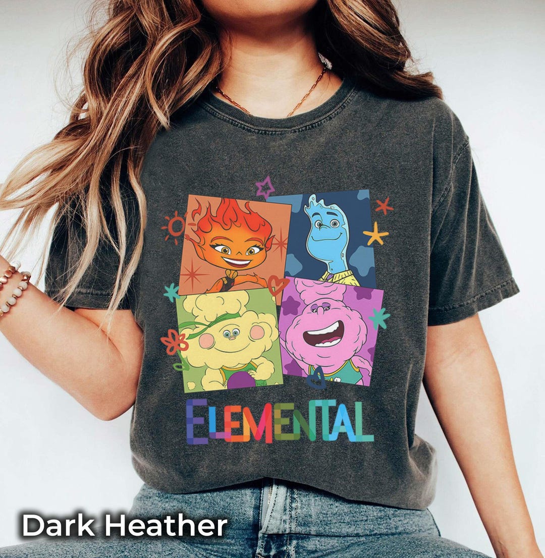 Vintage Disney Elemental Ember Wade Clod and Gale T-shirt, Retro ...