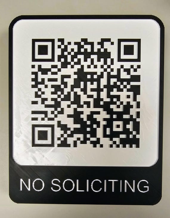 Custom Printed QR Code