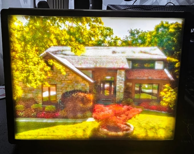 The Form of Home, Transformed by Light. Your Custom Lithophane