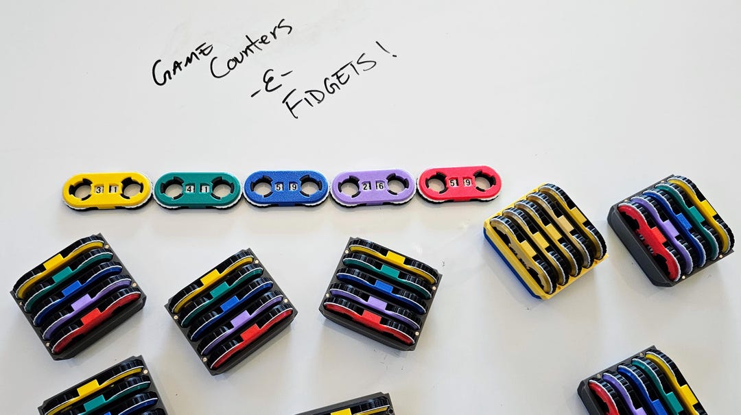 Handheld Life Counter | 3D Printed Dial Tracker for TCG, RPG - Etsy