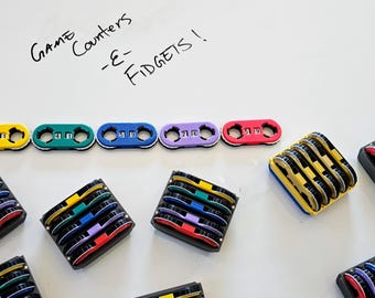 Compact Handheld Life Counter (0-99) | 3D Printed Dial Tracker for Board Games, TCG, and RPGs | Portable and Durable