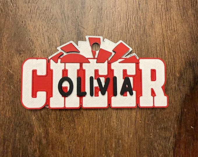 Customized Cheer Bag tags & Hype Chains