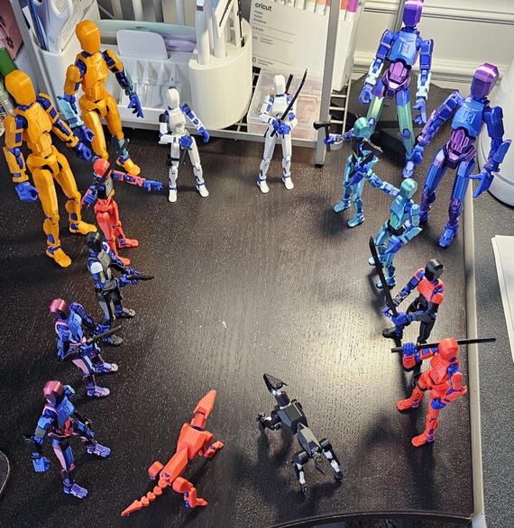 Qty 7 Dummy 13's!  Start your army today!