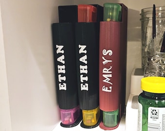 Slim Fit Pill Container Organizer