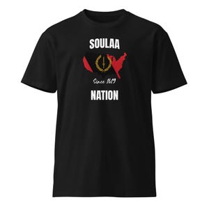 Maglietta premium da uomo Soulaa Nation