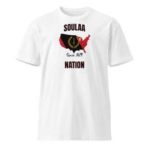 Maglietta premium da uomo Soulaa Nation