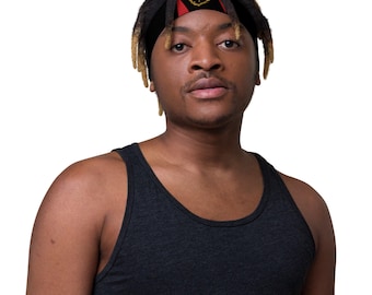 Black American Heritage Flag Headband