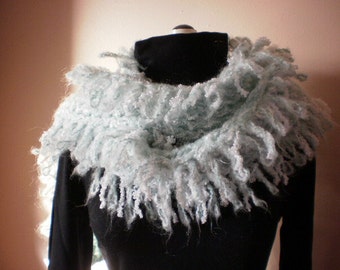 Women's Spring Scarf Teens Fuzzy Fashion Loop Scarf Spring Scarf  Womens scarf  Woman's spring scarf
