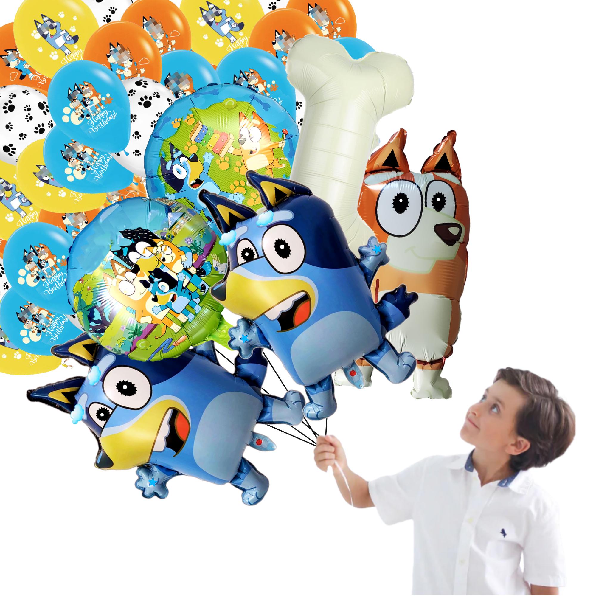 18pc Blue Dog latex Bouquet