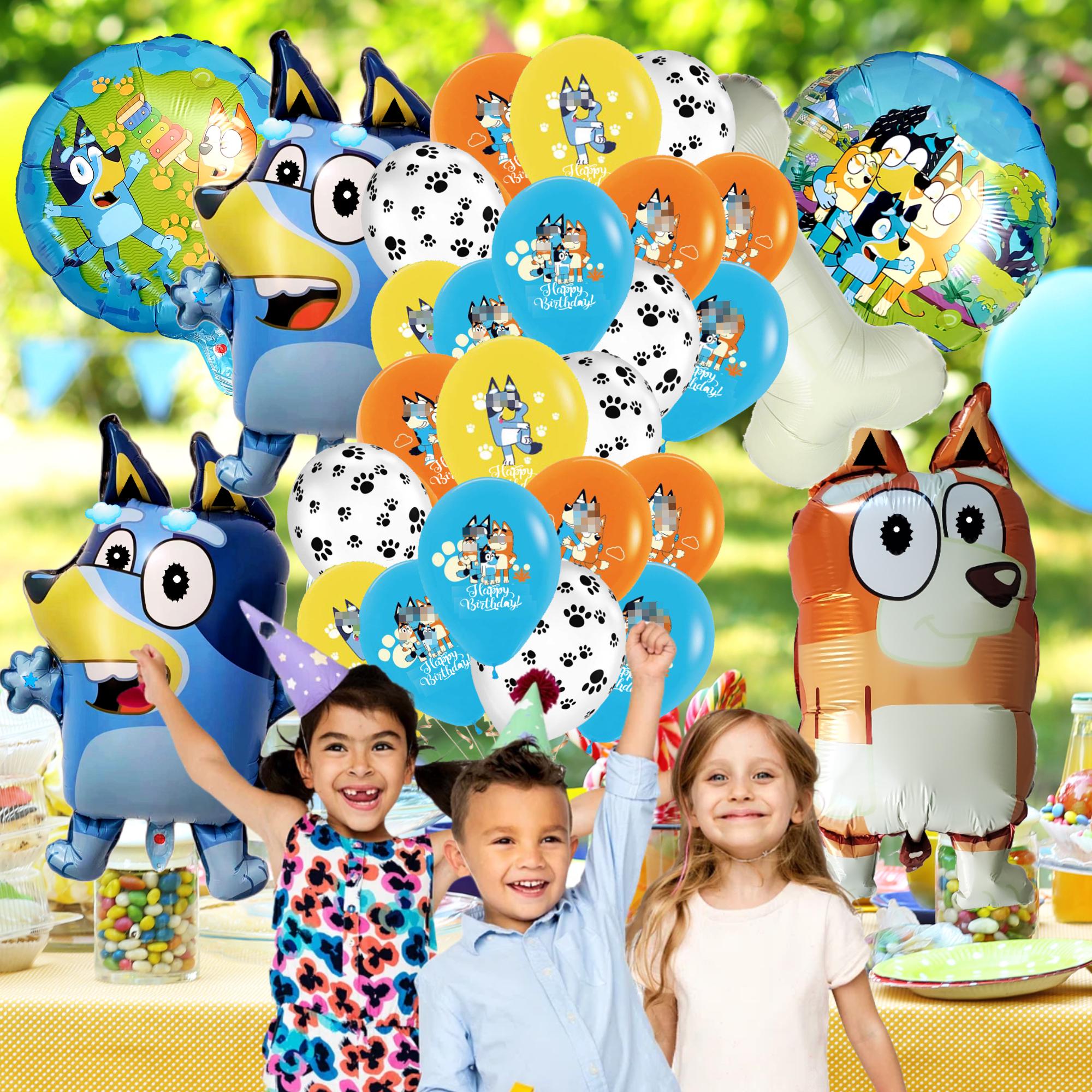 18pc Blue Dog latex Bouquet
