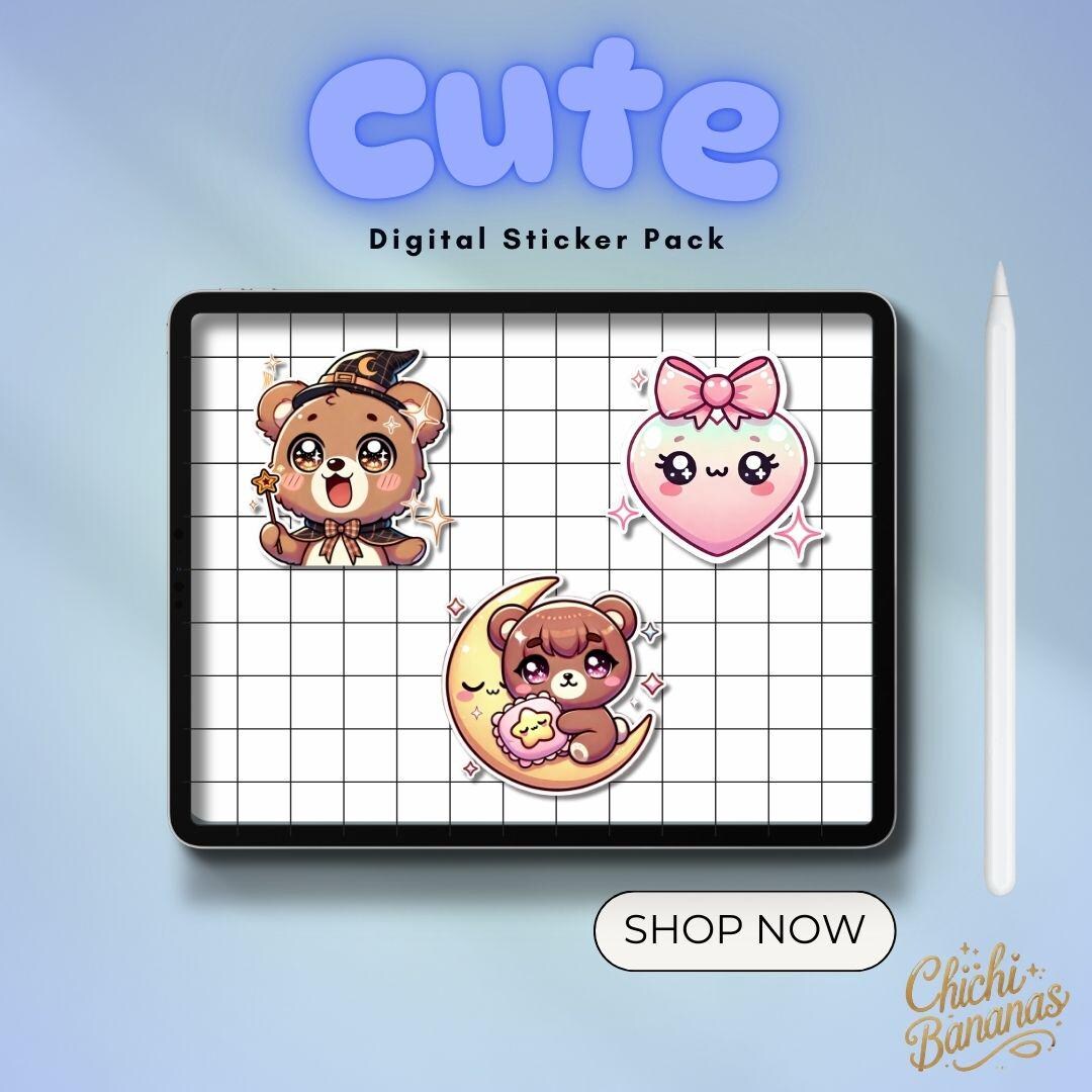 Bear | Bear Goodnotes Stickers | Weather | Mood | Emoji | Notes ...