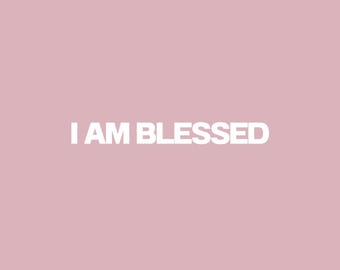 Blessed Affirmation Desktop Wallpaper Set