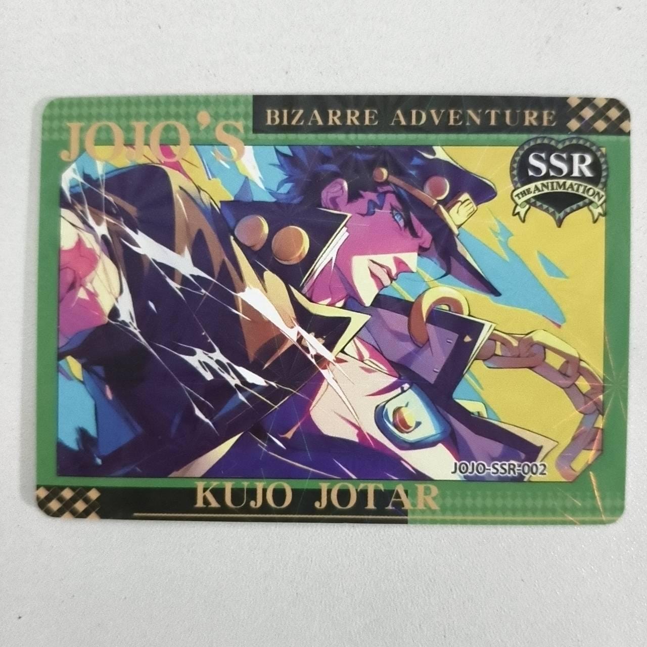 Jojo Bizarre Adventure Card - Etsy