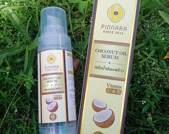 Pinnara Coconut Oil Serum 85ml – Lightweight Hair & Skin