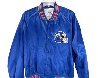 NWT Vtg Chalk Line L New York Giants Football Satin Jacket Coat Made in the USA