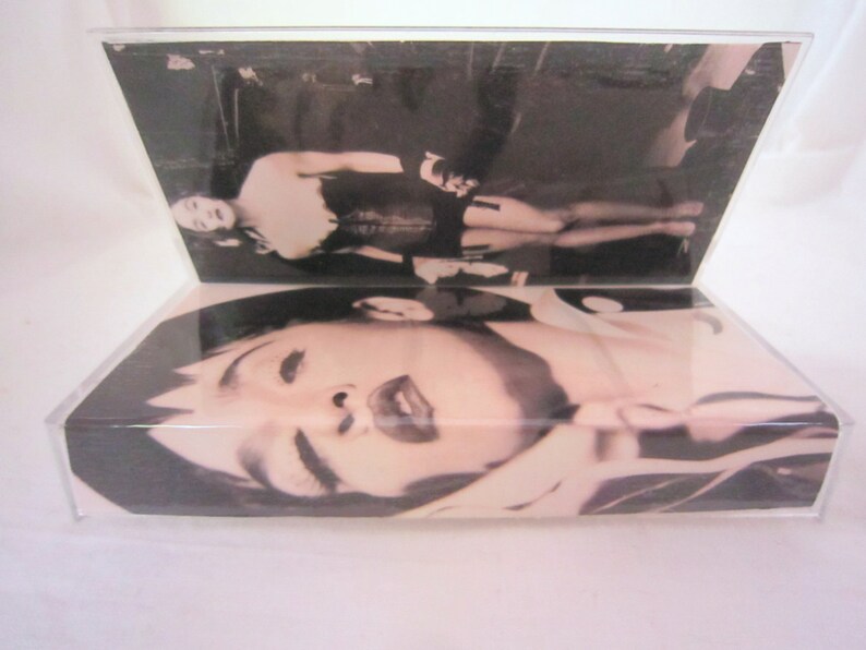 Madonna Cassette Business Card Holder Made From Case and Album Art image 3