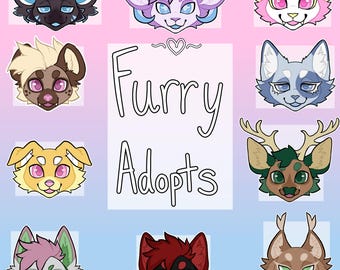 RESTOCKED DEC 25 Furry/Fursona Adoptables