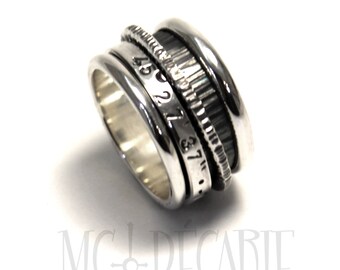 bague argent qui tourne bague argent qui tourne