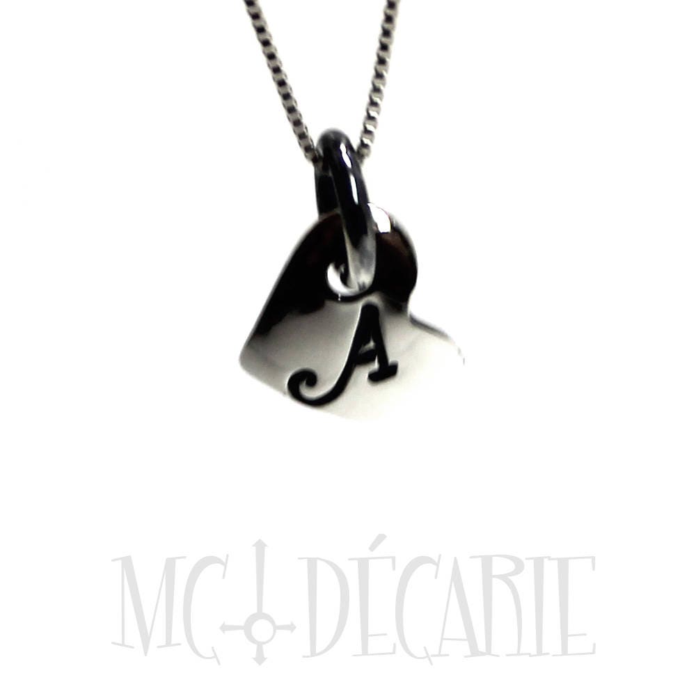 Sterling Silver Alphabet Capital Letter O Pendant Charm