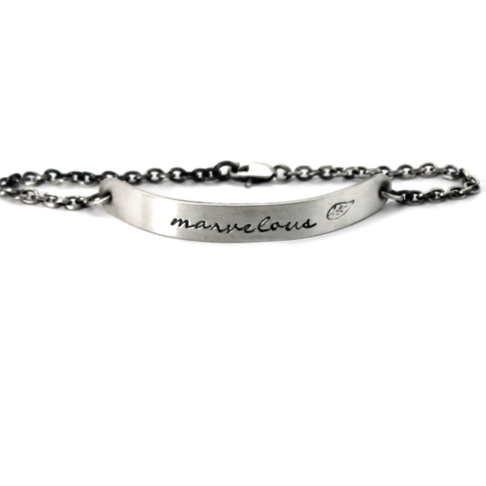 Medic alert bracelet with Sterling silver chain can be Etsy
