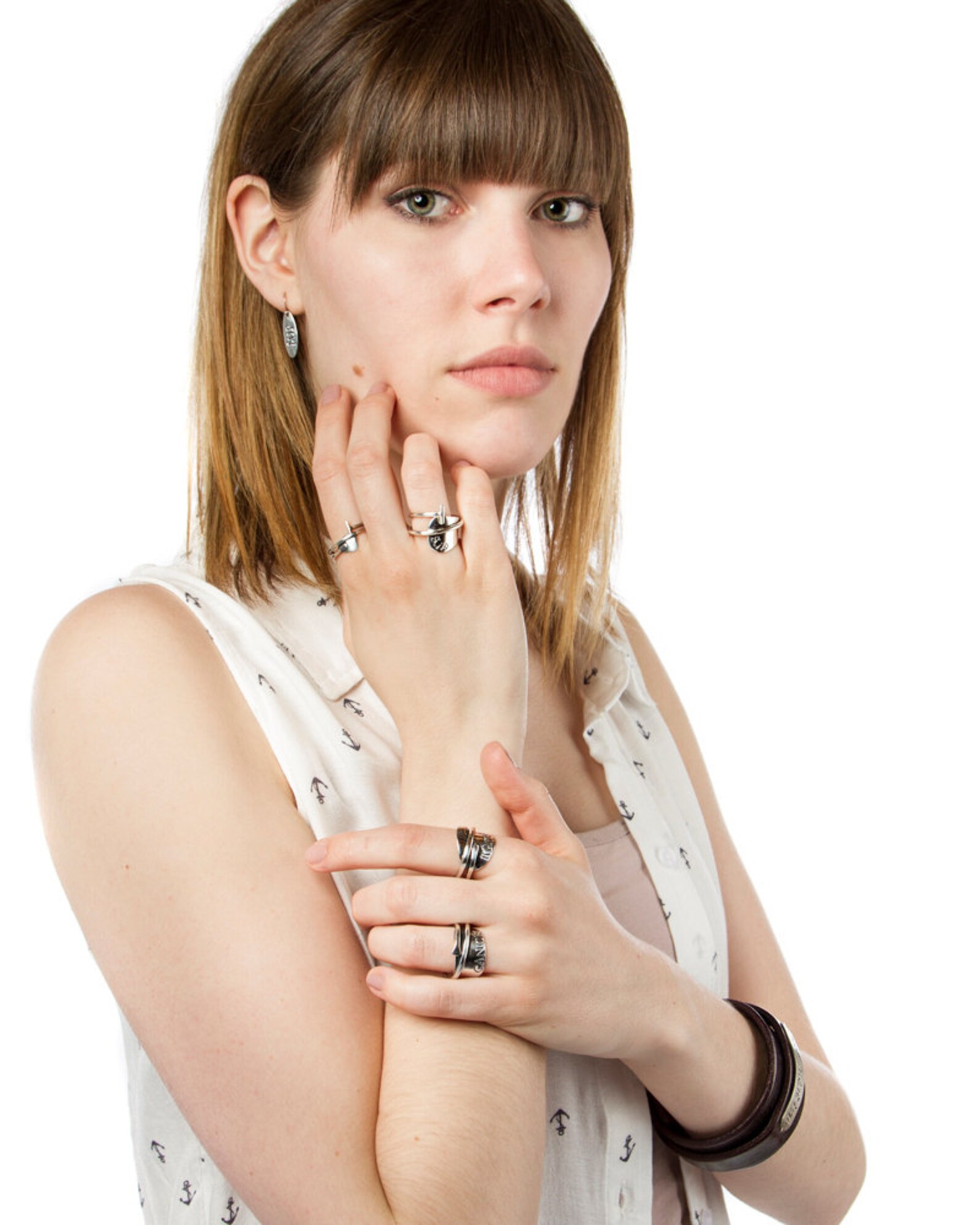 KAYAK Ring Paddle Silver Ring Kayak Paddle Jewelry Kayak Etsy