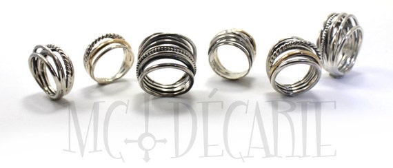 bague argent volumineuse bague argent volumineuse