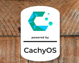 CachyOS Linux Sticker – Waterproof & UV-Proof Vinyl Laptop, PC Case, and Notebook Decal