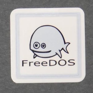 Adesivo per case PC FreeDOS