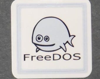 FreeDOS PC Case Sticker