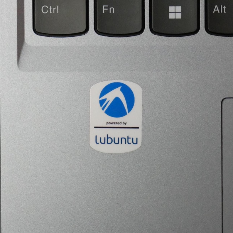 Adesivi per case PC Linux: scegline uno! Lubuntu
