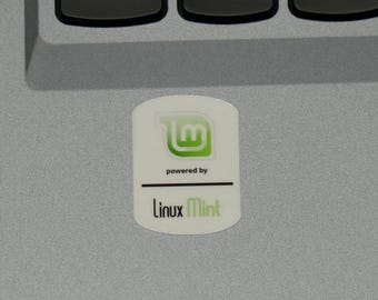 Linux Mint Sticker – Waterproof & UV-Proof Vinyl Laptop, PC Case, and Notebook Decal